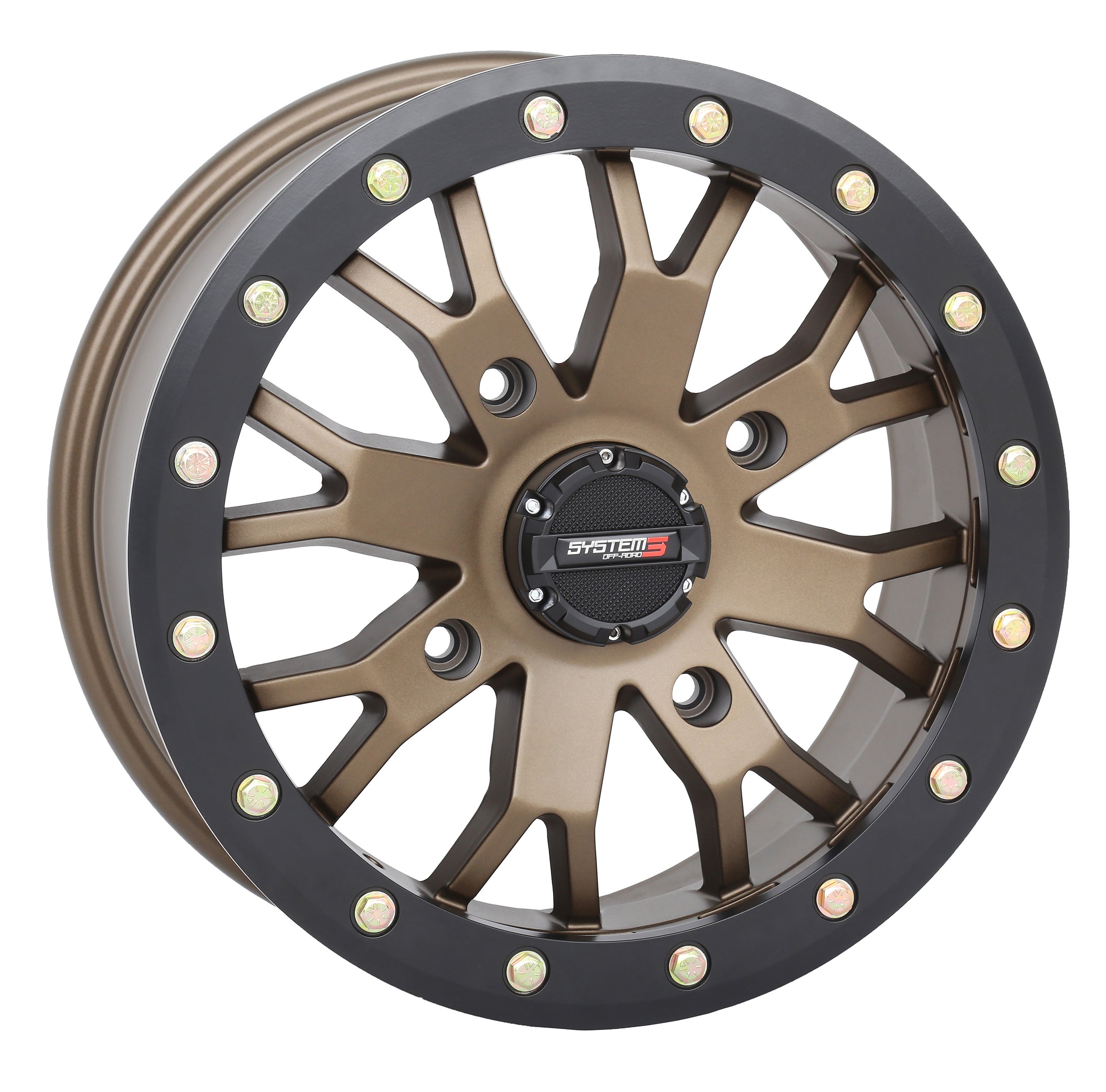 Sb4 Bl Wheel 14x7 4+3 (+15mm) 4/156 Matte Bronze/Black