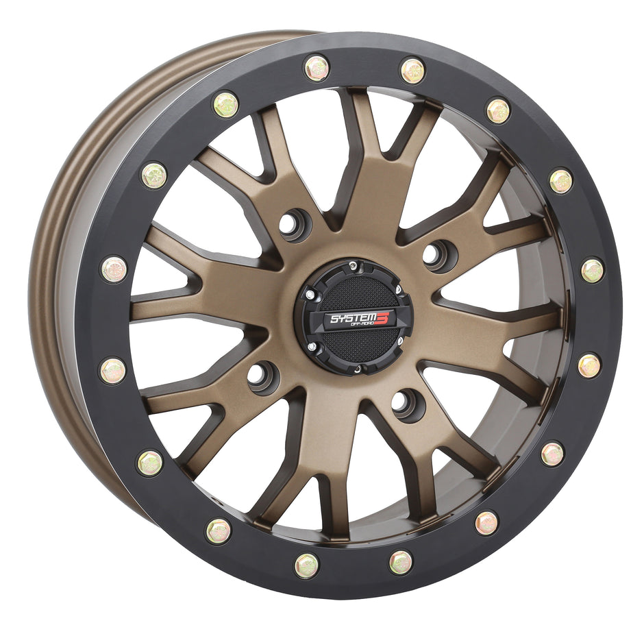 Sb4 Bl Wheel 14x7 4+3 (+15mm) 4/156 Matte Bronze/Black