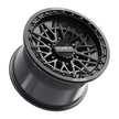 Alpha 6R Beadlock | Satin Black w/ Gloss Black Ring