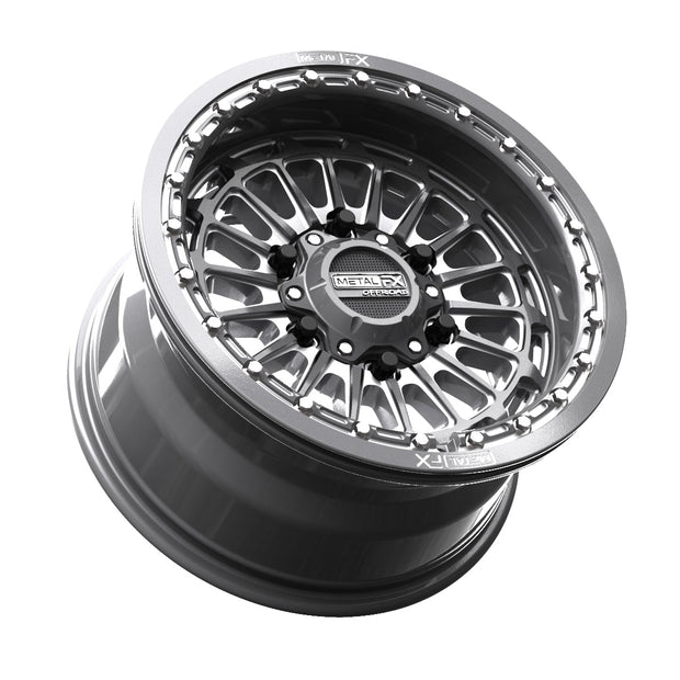 Delta 6R Beadlock | Gunmetal Contrast Cut