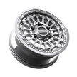 Delta 6R Beadlock | Gunmetal Contrast Cut