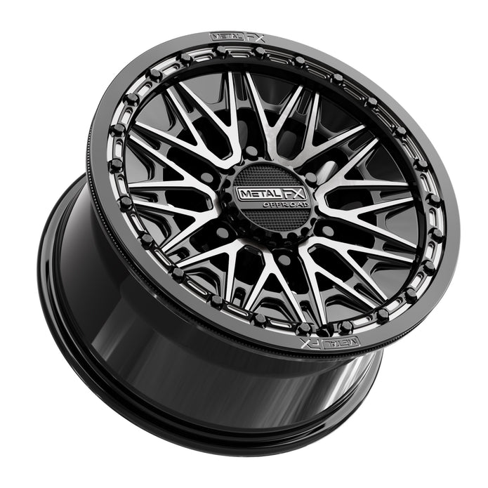 Alpha 6R Beadlock | Gloss Black DDT Face