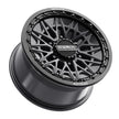 Alpha 6R Beadlock | Satin Black w/ Gloss Black Ring