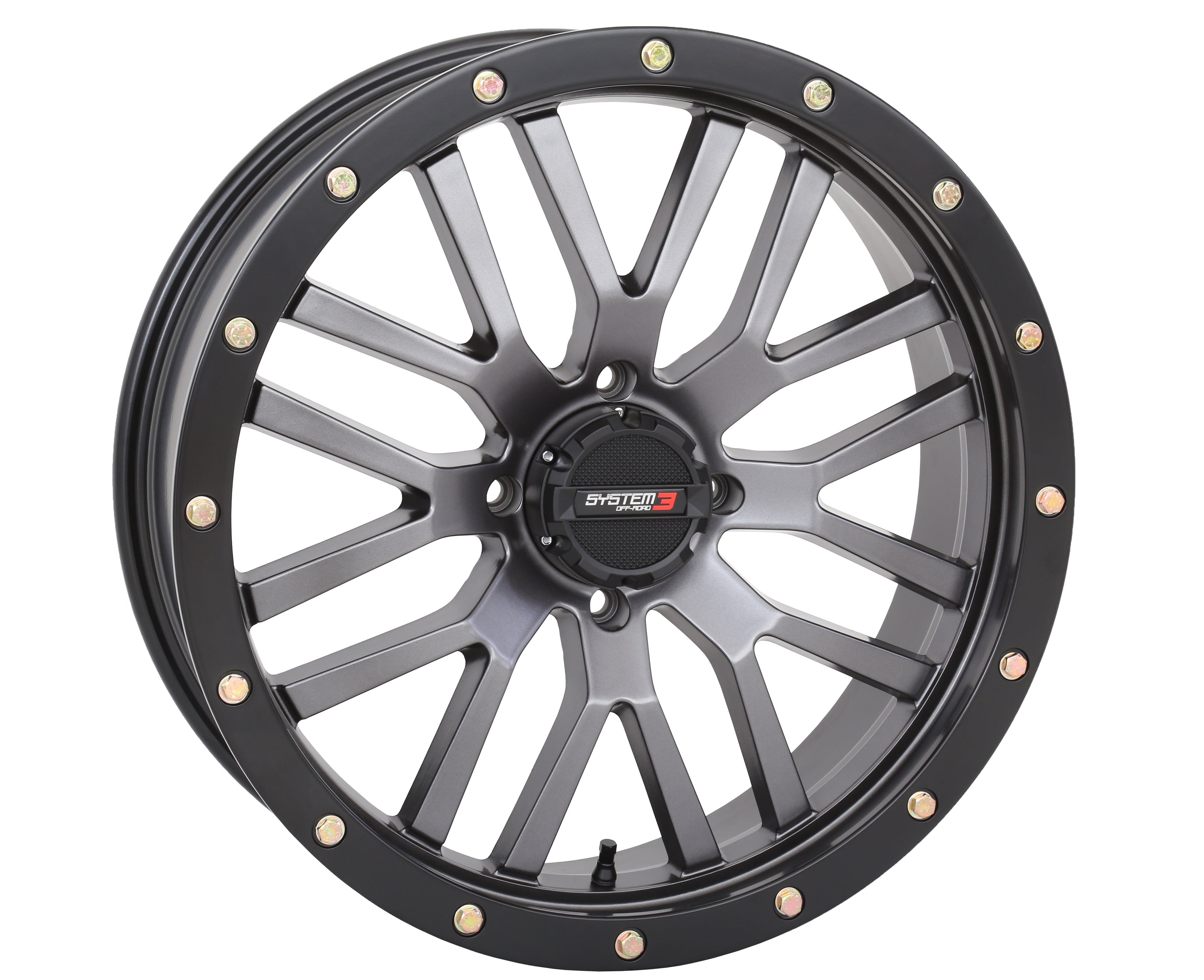 St3 Wheel 20x7 4+2.5 (+10mm) 4/137 Matte Gunmetal Grey/Blac