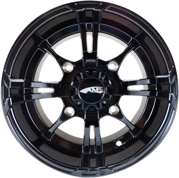 AMS Roll'n 108 Wheel - Front - Black - 14x8 - 4/156 0230-0859