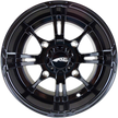 AMS Roll'n 108 Wheel - Front - Black - 14x8 - 4/137 0230-0861