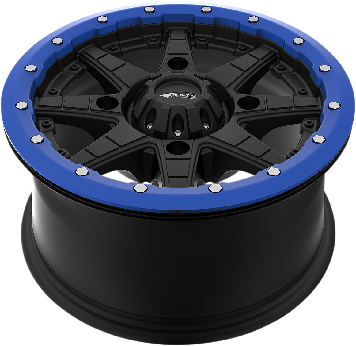 AMS Beadlock Ring - Replacement/Wheel - Roll'n 106 - Blue - 15
