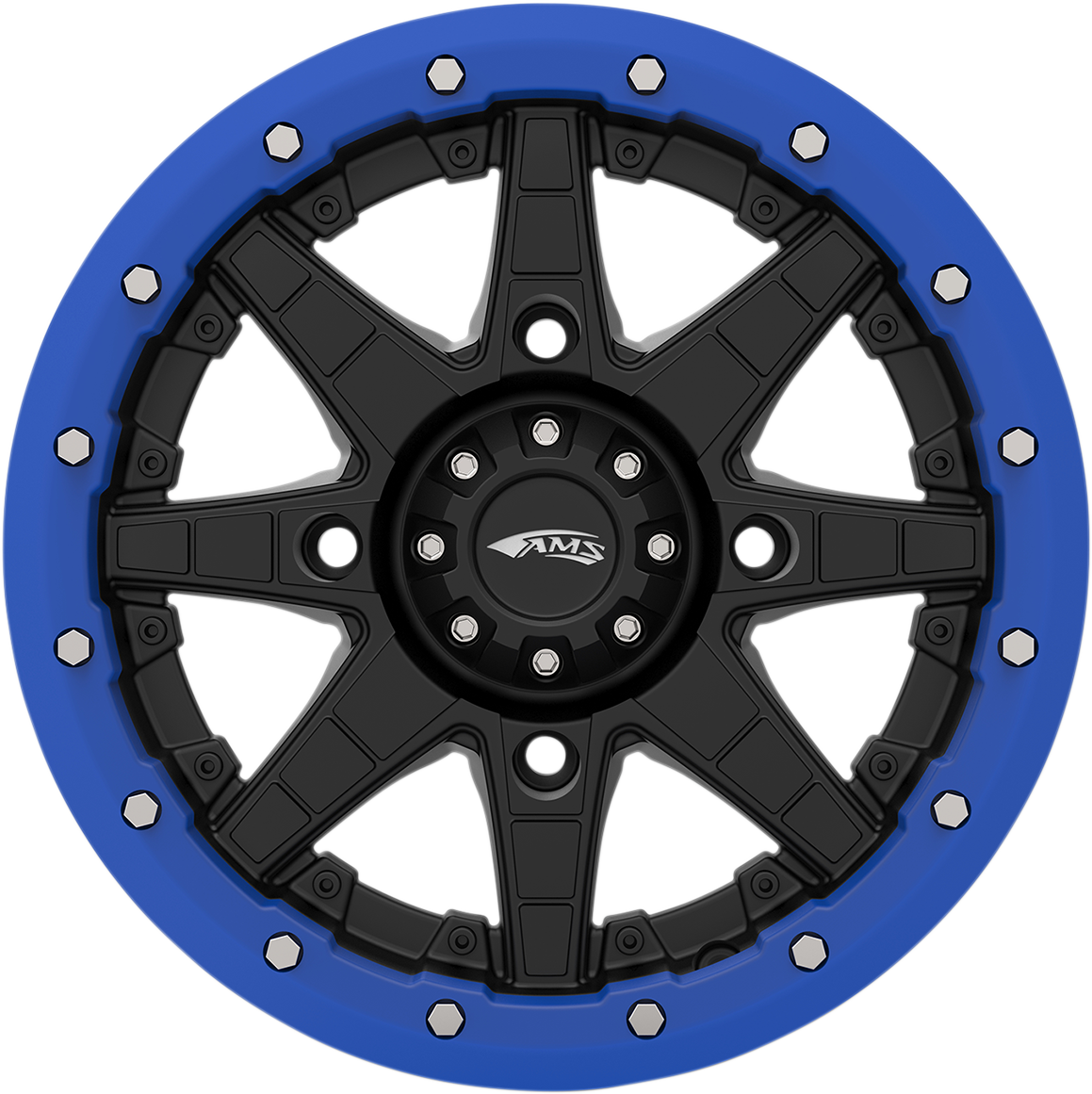 AMS Beadlock Ring - Replacement/Wheel - Roll'n 106 - Blue - 15