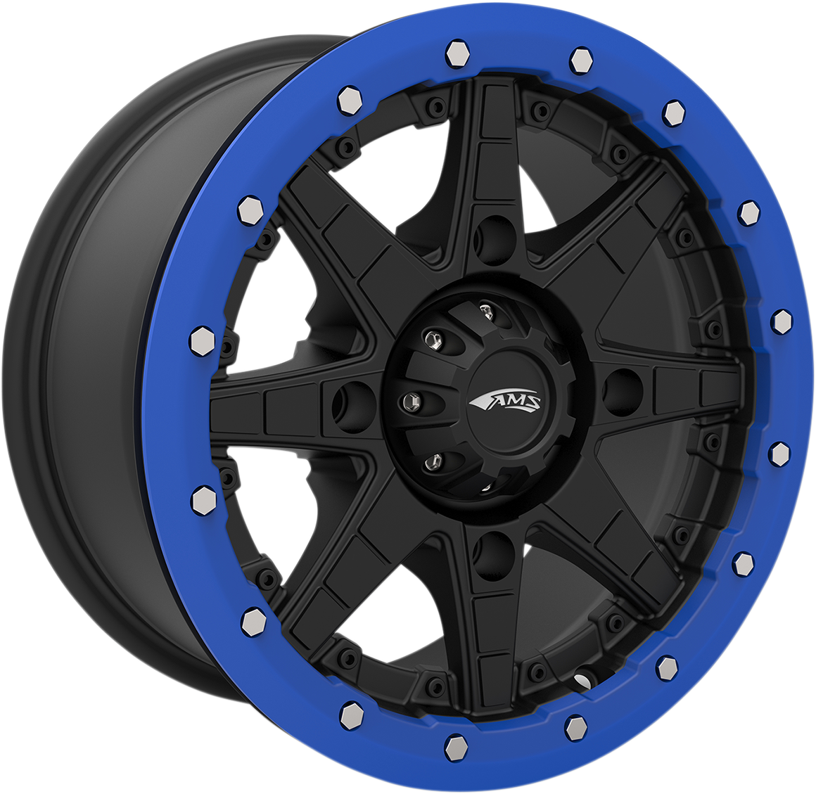 AMS Beadlock Ring - Replacement/Wheel - Roll'n 106 - Blue - 15