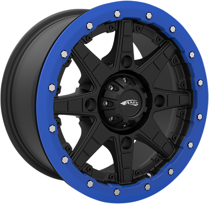 AMS Beadlock Ring - Replacement/Wheel - Roll'n 106 - Blue - 15