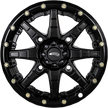 AMS Wheel - Roll'n 106 - Front/Rear - Black - 14x7 - 4/137 - 5+2 4753-046AS