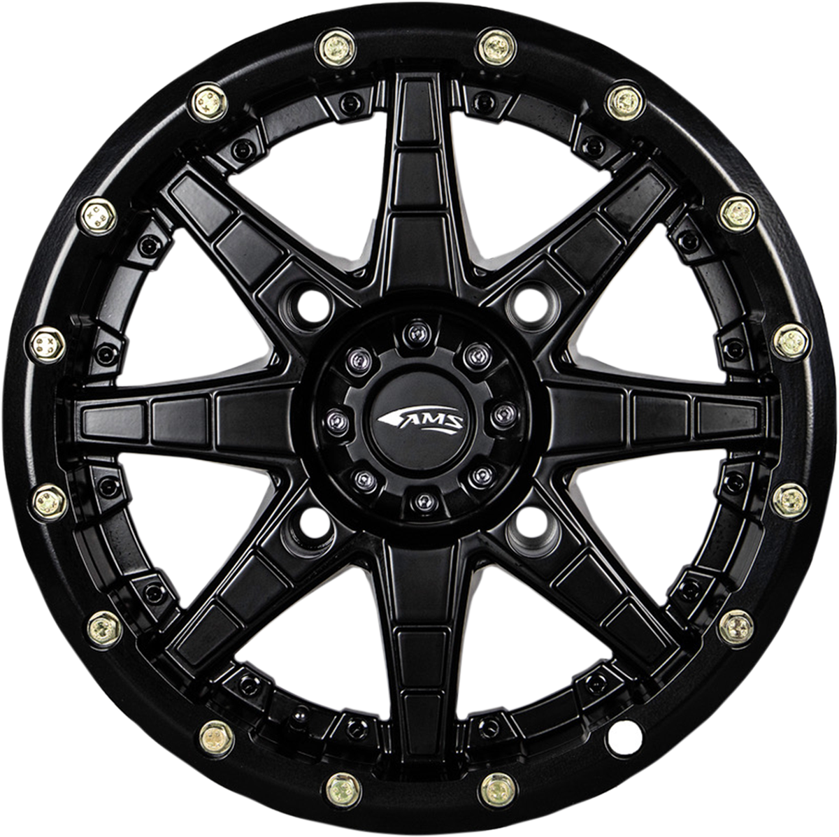 AMS Wheel - Roll'n 106 - Front/Rear - Black - 15x7 - 4/110 - 5+2 5709-046AS