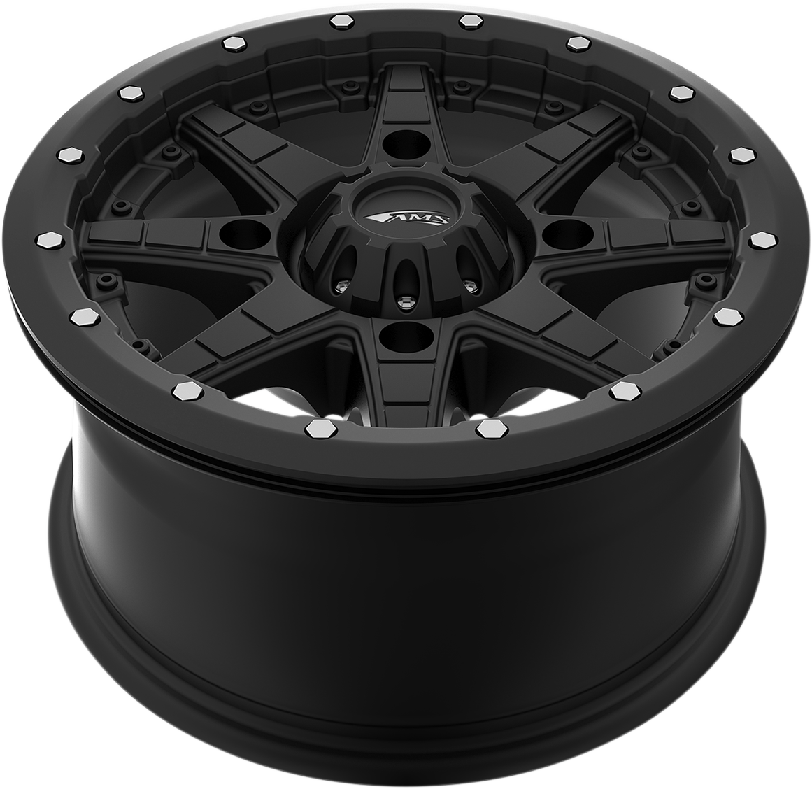 AMS Wheel - Roll'n 106 - Front/Rear - Black - 15x7 - 4/110 - 5+2 5709-046AS