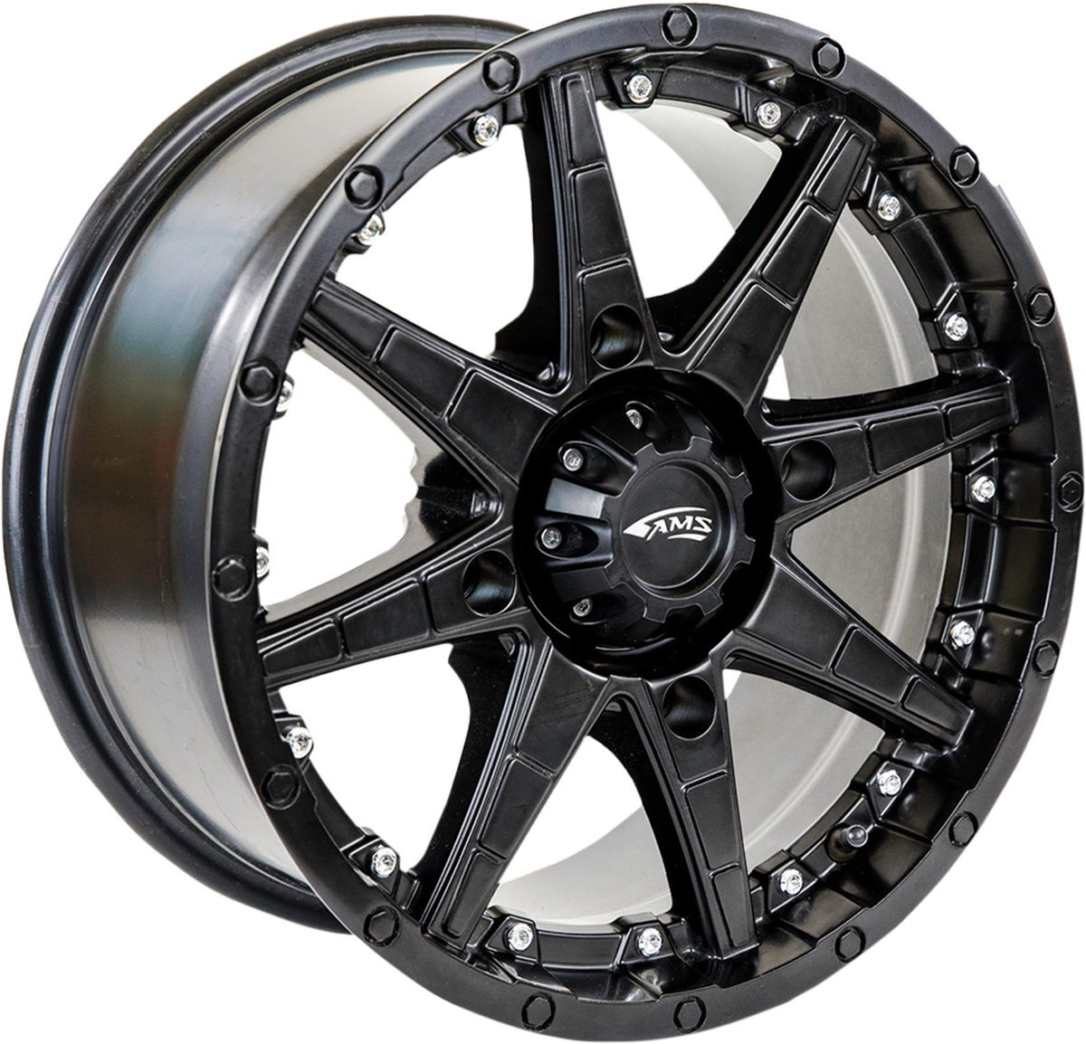 AMS Wheel - Roll'n 105 - Front/Rear - Black - 14x7 - 4/110 - 5+2 4749-046AS