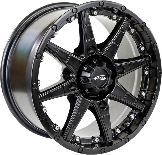 AMS Wheel - Roll'n 105 - Front/Rear - Black - 14x7 - 4/156 - 5+2 4751-046AS