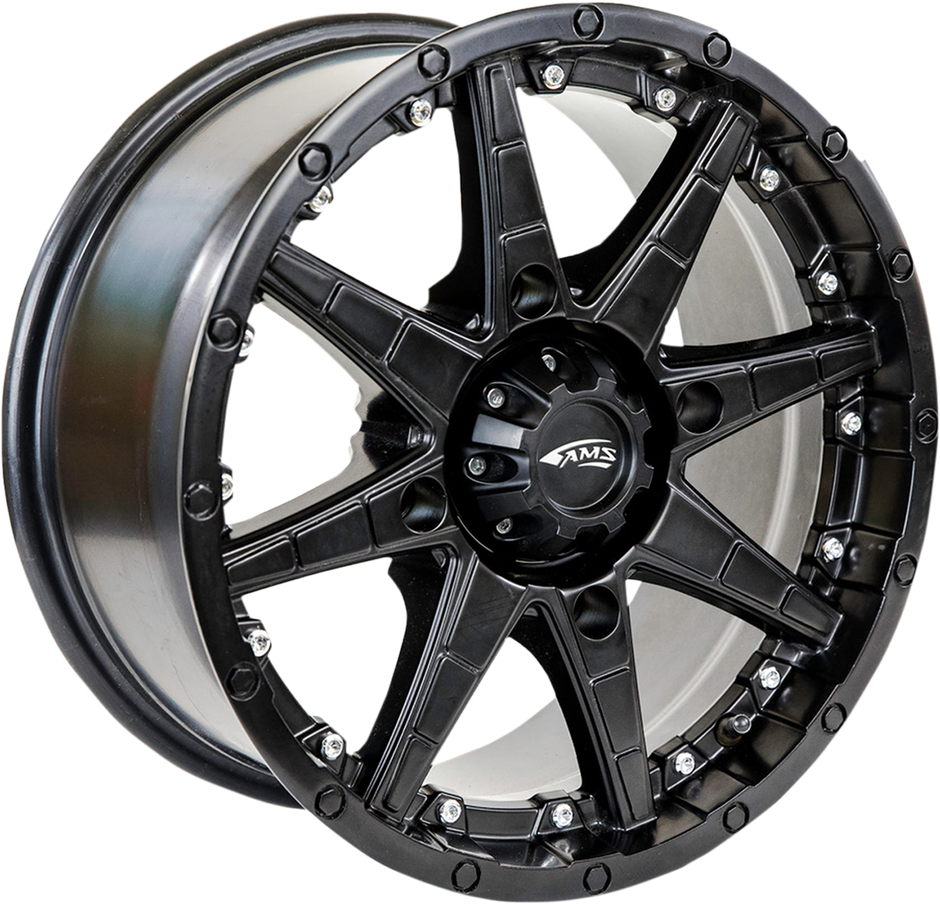 AMS Wheel - Roll'n 105 - Front/Rear - Black - 15x7 - 4/110 - 5+2 5706-046AS