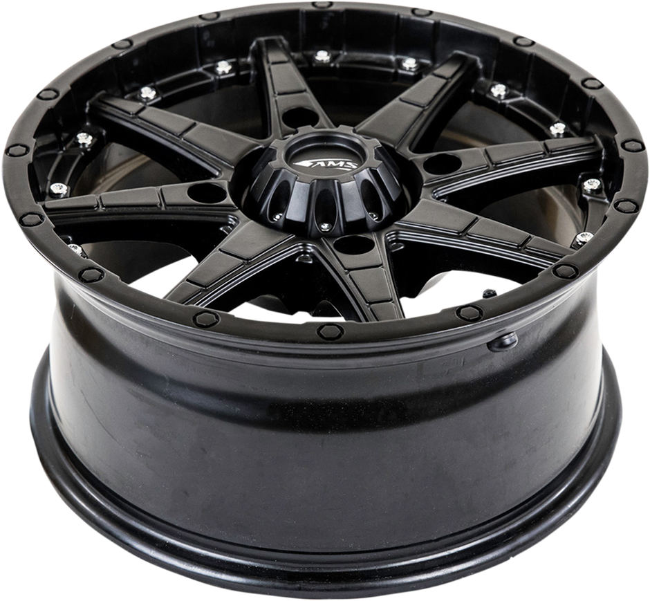 AMS Wheel - Roll'n 105 - Front/Rear - Black - 15x7 - 4/110 - 5+2 5706-046AS