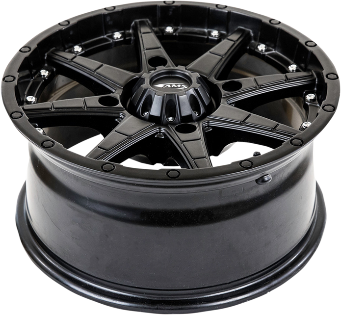 AMS Wheel - Roll'n 105 - Front/Rear - Black - 15x7 - 4/137 - 5+2 5707-046AS