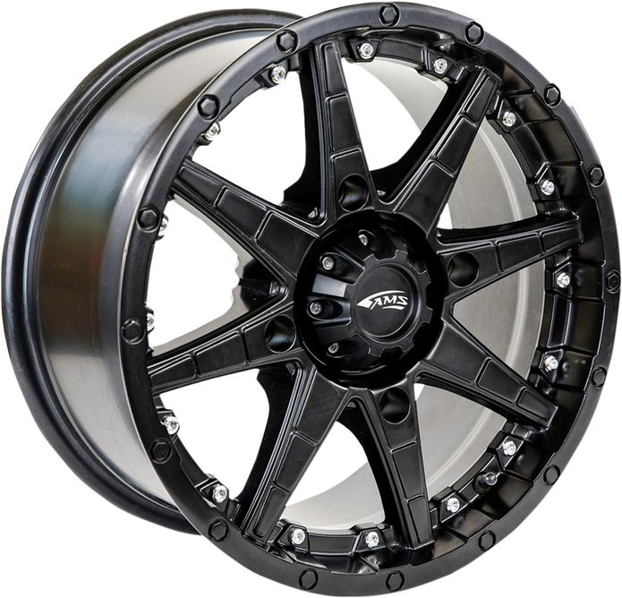 AMS Wheel - Roll'n 105 - Front/Rear - Black - 15x7 - 4/156 - 5+2 5708-046AS