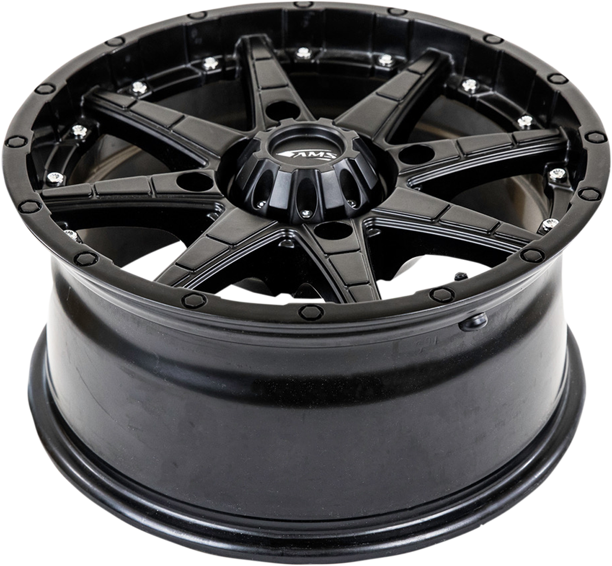 AMS Wheel - Roll'n 105 - Front/Rear - Black - 15x7 - 4/156 - 5+2 5708-046AS