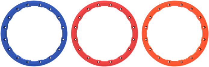 AMS Beadlock Ring - Replacement/Wheel - Roll'n 106 - Red - 14" 14B04