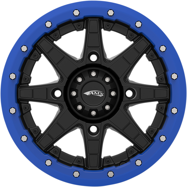 AMS Beadlock Ring - Replacement/Wheel - Roll'n 106 - Blue - 15" 15B03