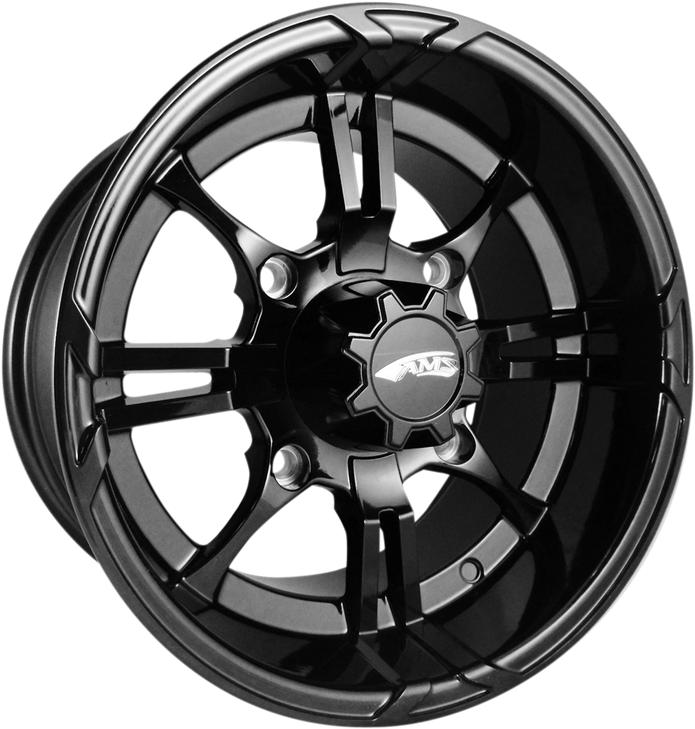 AMS Roll'n 108 Wheel - Front - Black - 14x8 - 4/156 0230-0859