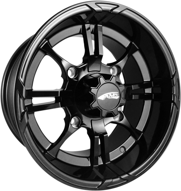 AMS Roll'n 108 Wheel - Front - Black - 14x8 - 4/156 0230-0859