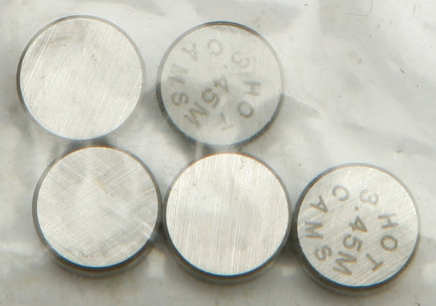 Valve Shims 7.48x3.45mm 5/Pk