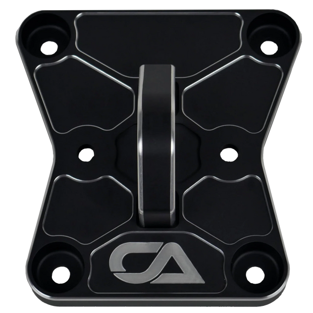 Gen 2 Pull Plate for Can-Am Maverick X3 by CA Tech, Black