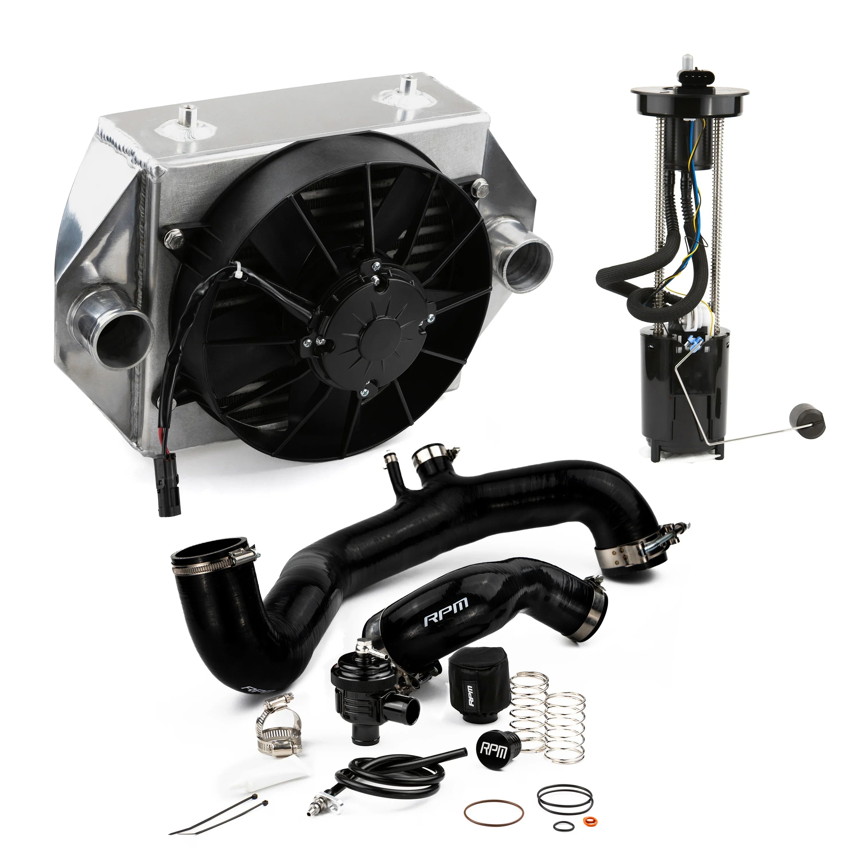 2017-2019 Can-Am X3 120HP to 170+HP Upgrade kit X3 Big Core Intercooler, Fuel Pump & Silicone

