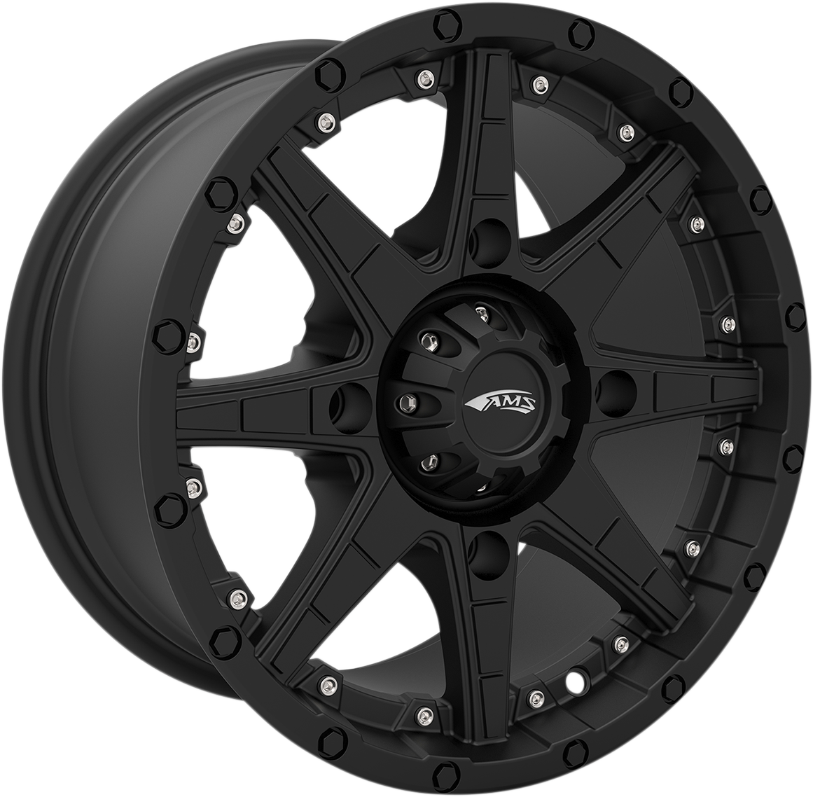 AMS Wheel - Roll'n 105 - Front/Rear - Black - 14x7 - 4/110 - 5+2 4749-046AS