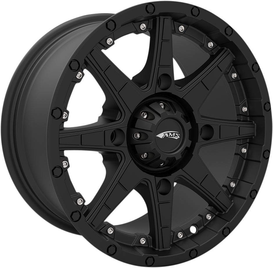 AMS Wheel - Roll'n 105 - Front/Rear - Black - 15x7 - 4/156 - 5+2 5708-046AS