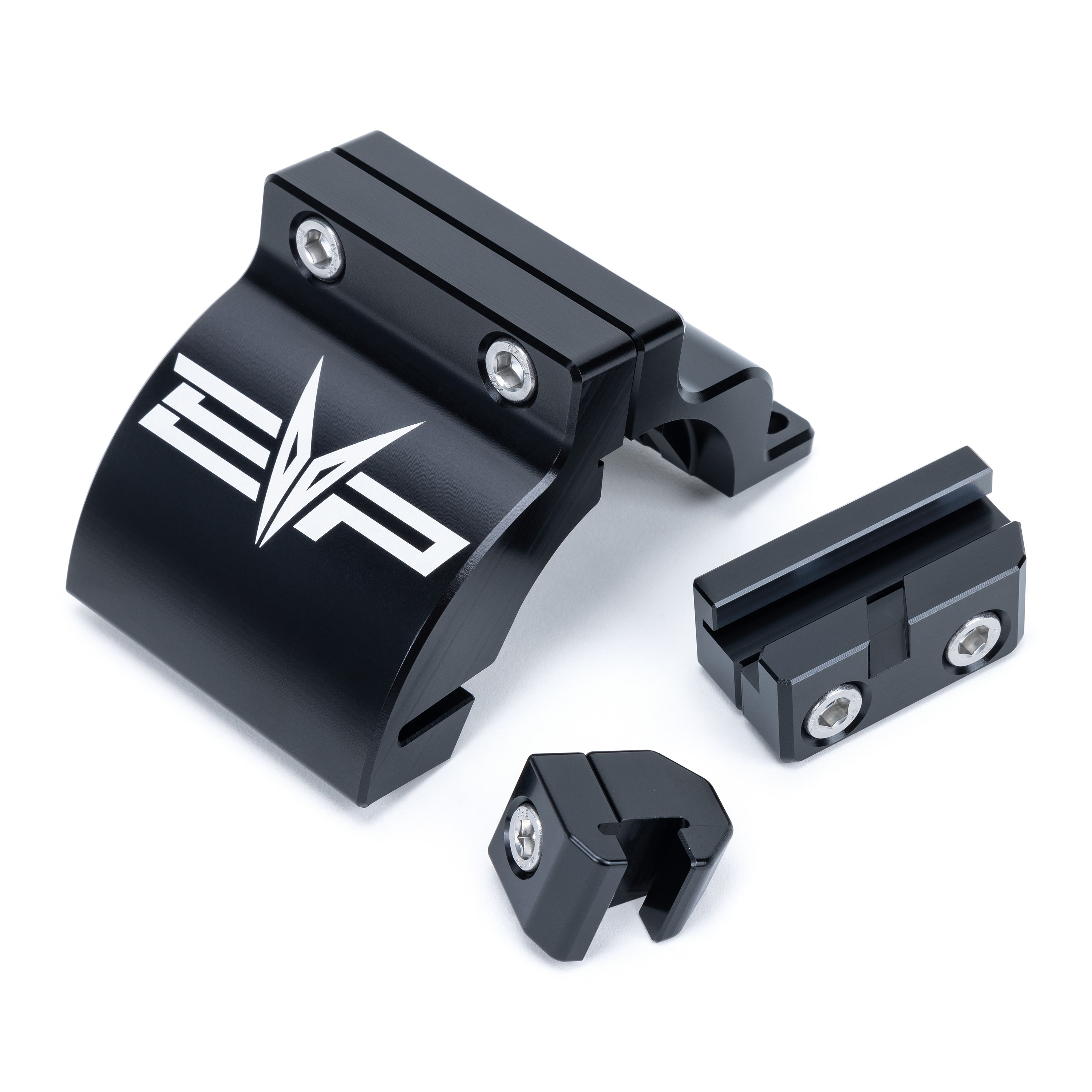 Billet aluminum plenum reinforcement clamp kit (three clamps) for Can-Am Maverick R