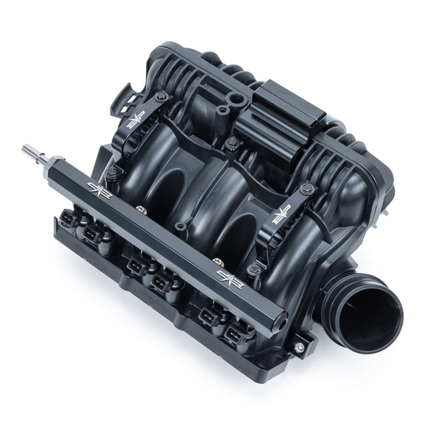 EVP Plenum Bulletproofing Kit for 2024 Can‑Am Maverick R — billet fuel rail, plenum braces, hose separators and clamps