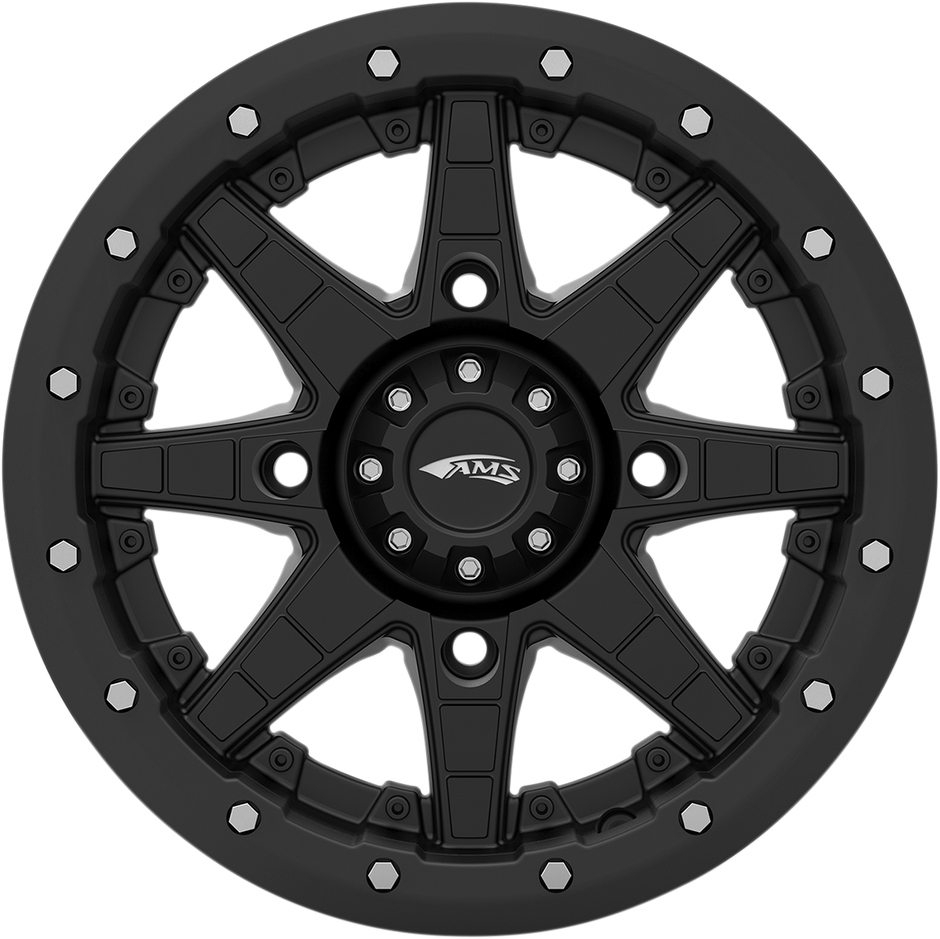 AMS Wheel - Roll'n 106 - Front/Rear - Black - 15x7 - 4/110 - 5+2 5709-046AS