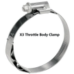 Can Am Maverick X3 Turbo R & RR Stainless Charge Tube Clamp Set - RPM SXS