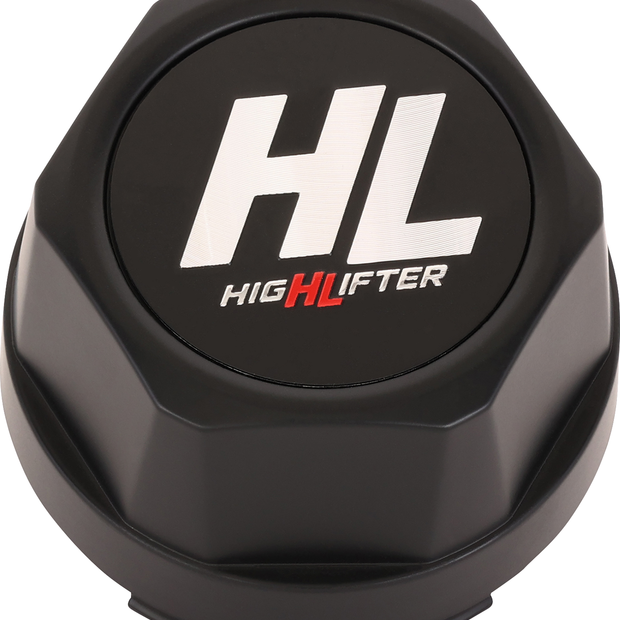 HIGH LIFTER Center Cap - Replacement/Wheel - Snap-In - 4/110 - Black HLCAP-100