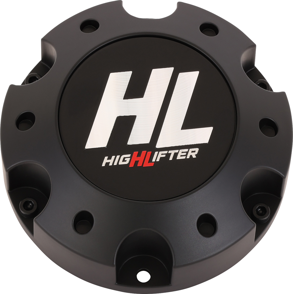 HIGH LIFTER Center Cap - Replacement/Wheel - Large/Bolt-In - Black HLCAP-140