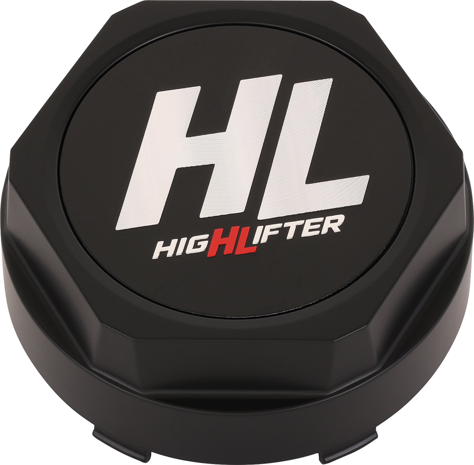 HIGH LIFTER Center Cap - Replacement/Wheel - Snap-In - 4/137 | 4/156 - Black HLCAP-110