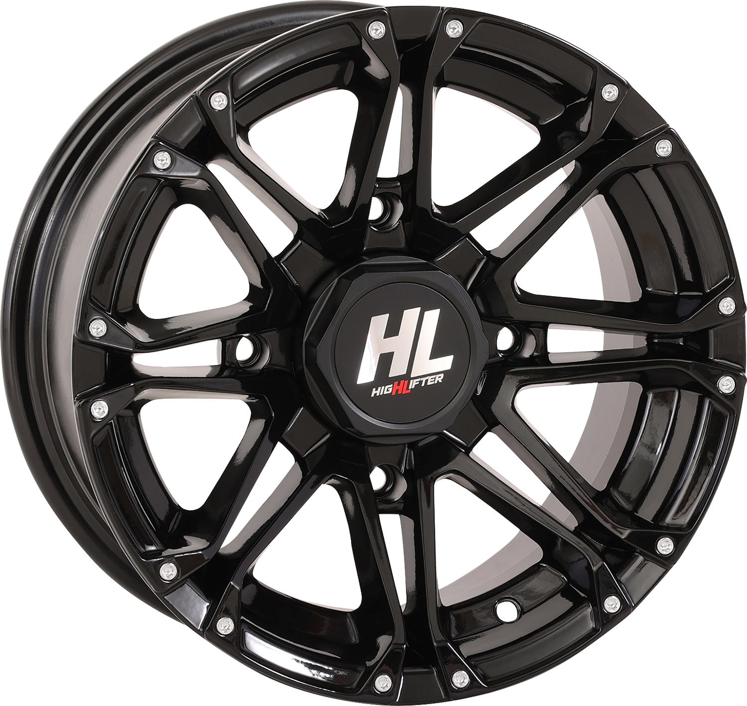 HIGH LIFTER Wheel - HL3 - Rear - Gloss Black - 14x7 - 4/110 - 2+5 (-47 mm) 14HL03-1211