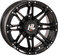 HIGH LIFTER Wheel - HL3 - Rear - Gloss Black - 14x7 - 4/110 - 2+5 (-47 mm) 14HL03-1211