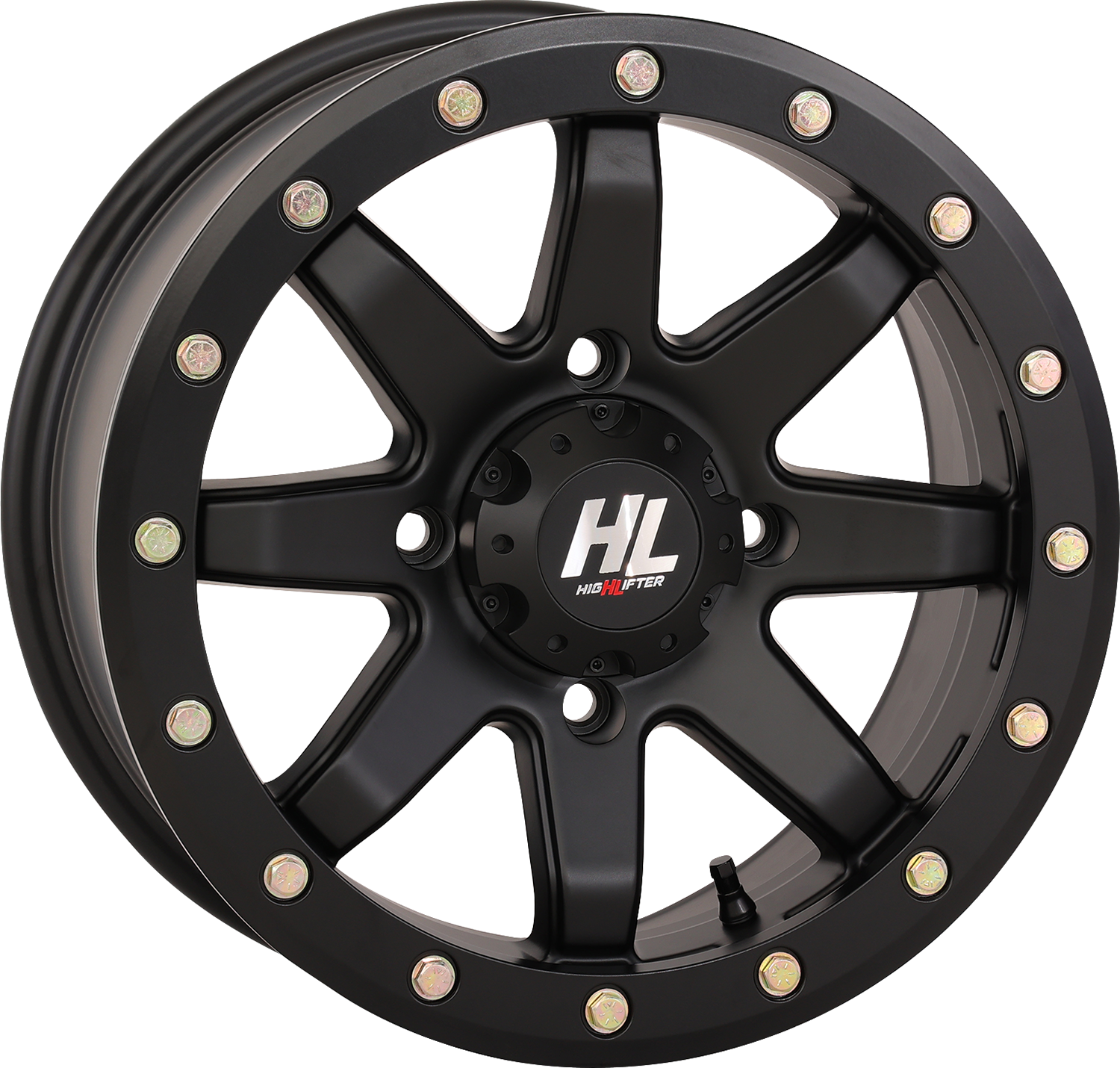 HIGH LIFTER Wheel - HL9 Beadlock - Front/Rear - Matte Black - 15x7 - 4/137 - 5+2 (+30 mm) 15HL09-1437