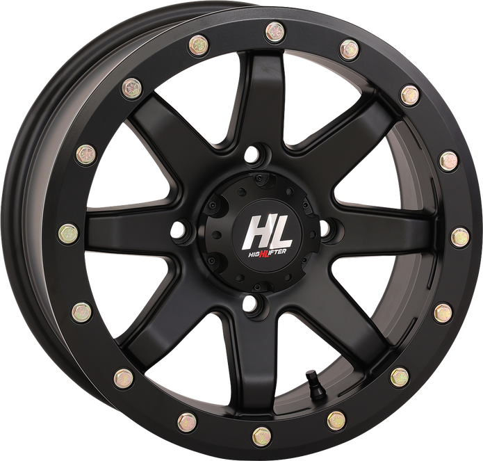 HIGH LIFTER Wheel - HL9 Beadlock - Front/Rear - Matte Black - 14x7 - 4/156 - 5+2 (+30 mm) 14HL09-1456