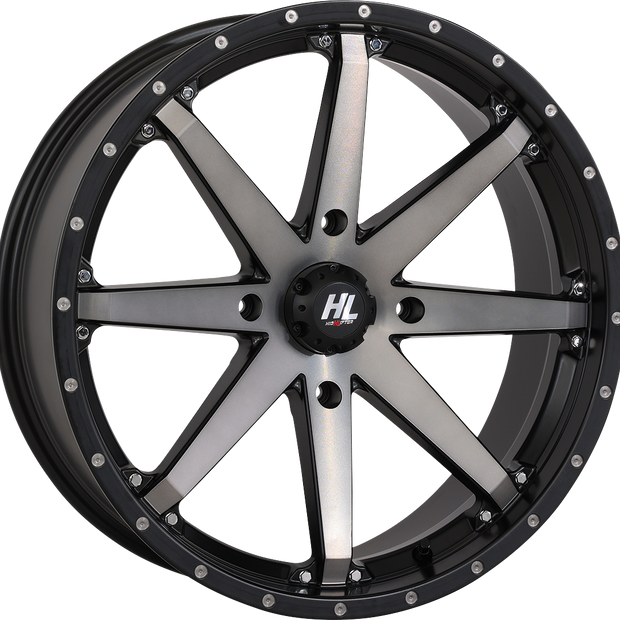 HIGH LIFTER Wheel - HL10 - Front/Rear - Matte Black/Smoke - 20x7 - 4/156 - 4+3 (+10 mm) 20HL10-1656