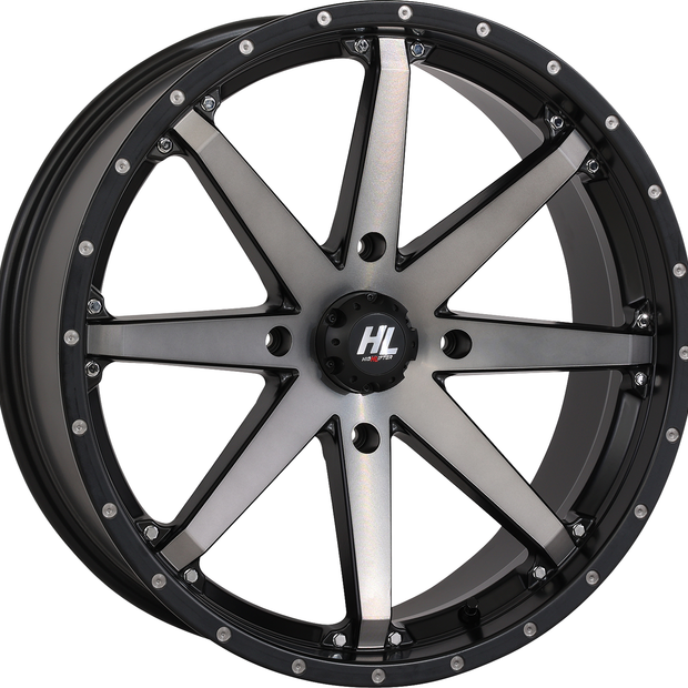 HIGH LIFTER Wheel - HL10 - Front/Rear - Matte Black/Smoke - 20x7 - 4/137 - 4+3 (+10 mm) 20HL10-1637