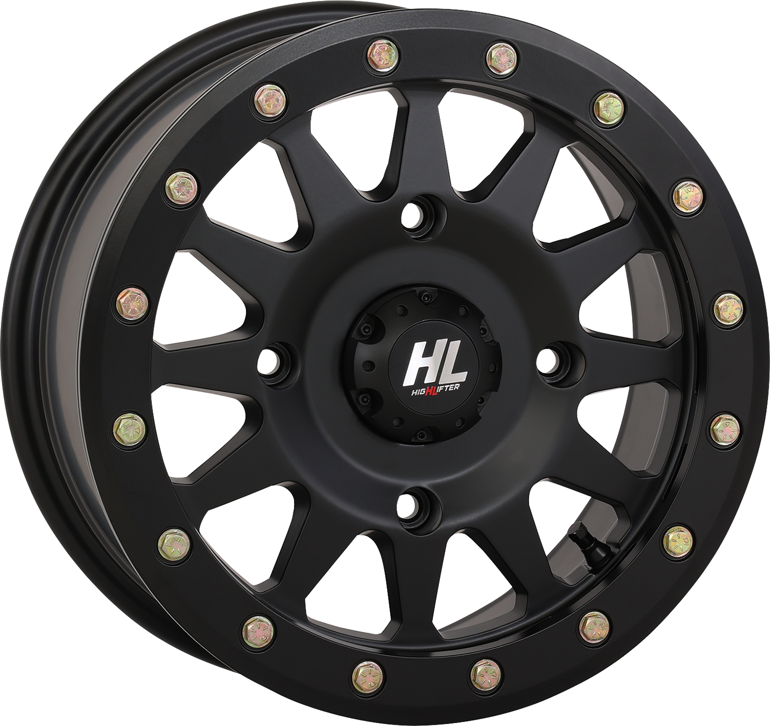 HIGH LIFTER Wheel - HLA1 Beadlock - Front/Rear - Machined - 15x7 - 4/137 - 5+2 (+40 mm) 15HLA1-1737