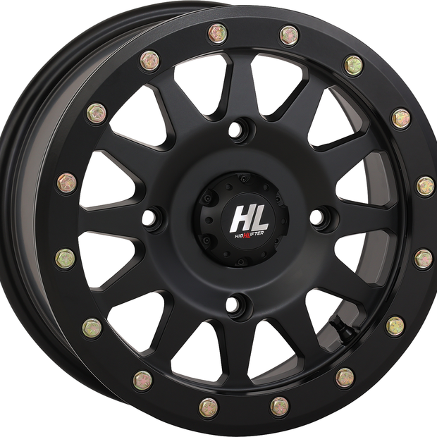 HIGH LIFTER Wheel - HLA1 Beadlock - Front/Rear - Matte Black - 15x7 - 4/156 - 5+2 (+40 mm) 15HLA1-1456