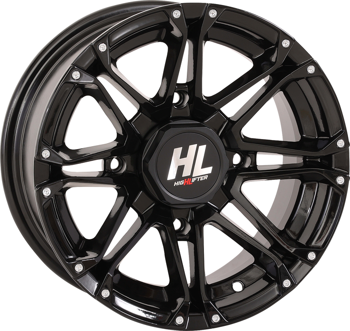 HIGH LIFTER Wheel - HL3 - Front/Rear - Gloss Black - 14x7 - 4/156 - 4+3 (+5 mm) 14HL03-1256