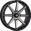 HIGH LIFTER Wheel - HL10 - Front/Rear - Matte Black/Smoke - 14x7 - 4/156 - 5+2 (+30 mm) 14HL10-1656